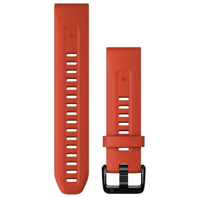 Garmin 010-13102-02 QuickFit™ Silicone Strap 20 mm Flame Red 0753759278380