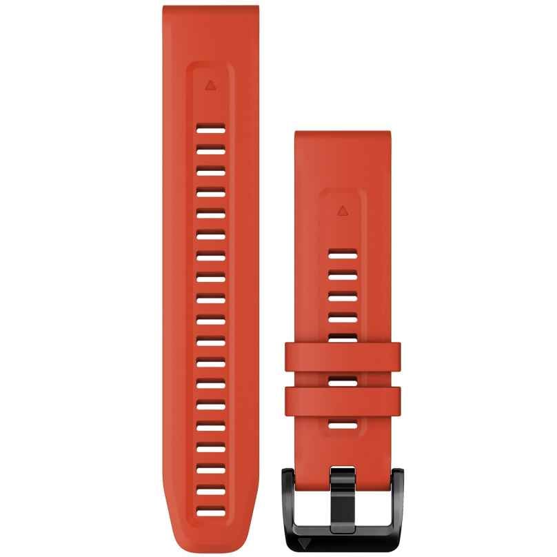 Garmin 010-13111-04 QuickFit Silicone Strap 22 mm Flame Red 0753759278519