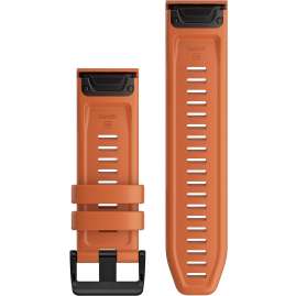 Garmin 010-12863-01 QuickFit™ Silicone Strap 22 mm Ember Orange