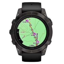 Garmin 010-02803-11 epix Pro Saphir Smartwatch Carbongrau Titan DLC 47 mm