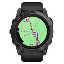 Garmin 010-02804-01 epix Pro Saphir Smartwatch Carbongrau Titan DLC 51 mm