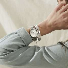 Rosefield ACSS-A04 Women's Watch Ace Silver Tone