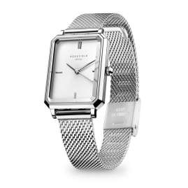Rosefield OWSMS-O74 Women's Watch Octagon XS with Mesh Strap