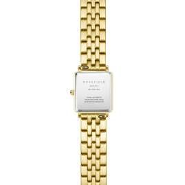 Rosefield QMWSG-Q021 Damenuhr Quarz Boxy XS Goldfarben
