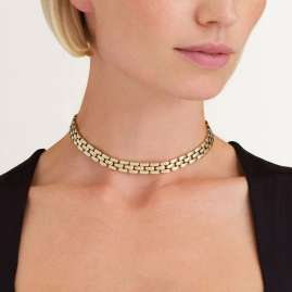 Rosefield JNLNG-J888 Damen-Halskette Legacy Goldfarben