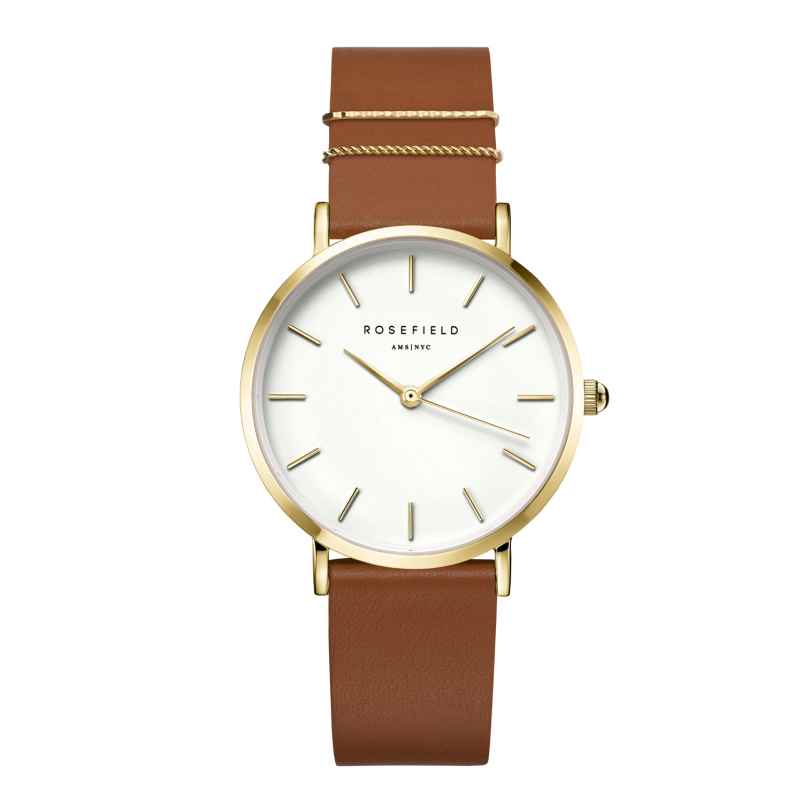 Rosefield WWCG-W86 Women's Watch West Village Cognac 8720039335851