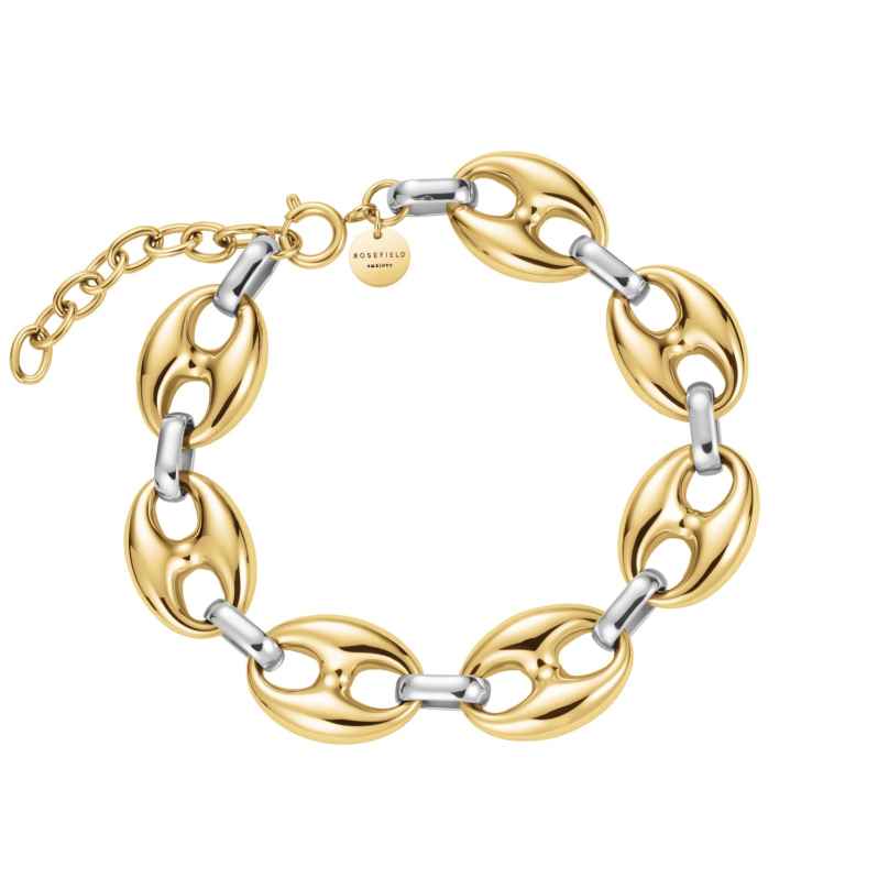 Rosefield JBCDD-J1053 Women's Bracelet Coffee Bean Duo-Tone 8720791527815