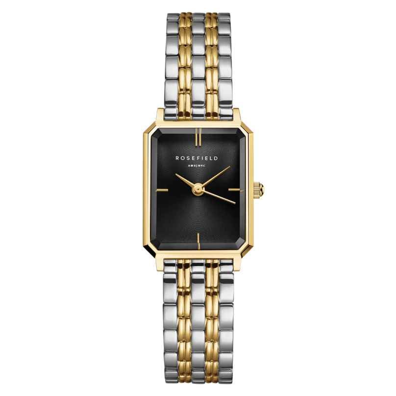 Rosefield OBDSG-O88 Women's Watch Octagon XS Two-Colour/Black 8721292000562