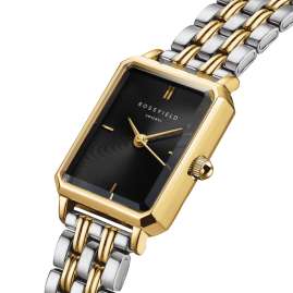 Rosefield OBDSG-O88 Damenuhr Octagon XS Bicolor/Schwarz