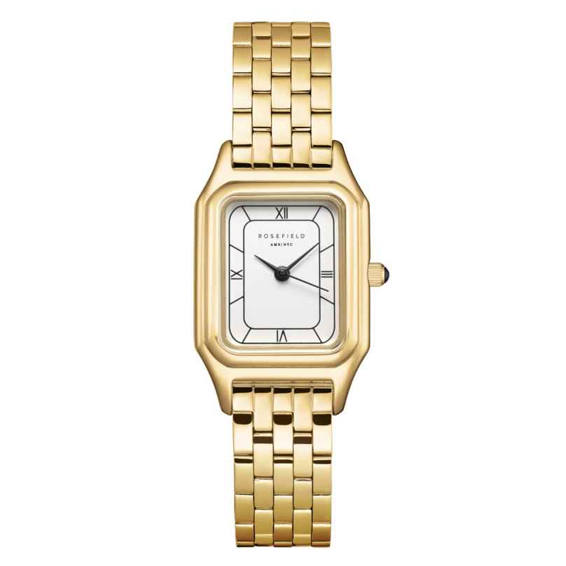 Rosefield OCWGSG-OC01 Women's Watch Quartz Ivy Gold Tone/White 8721292000531