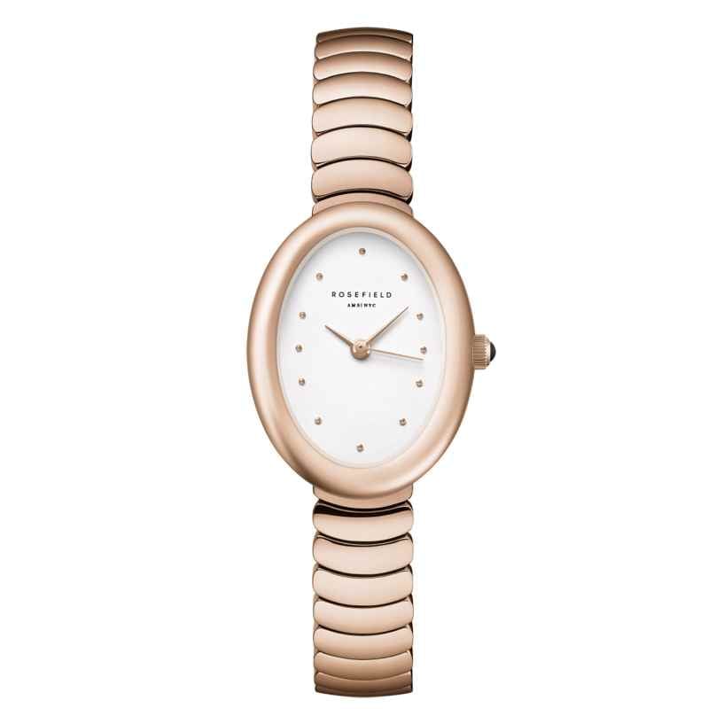 Rosefield OVWRSR-OV21 Damenuhr Oval Roségoldfarben 8721292002832