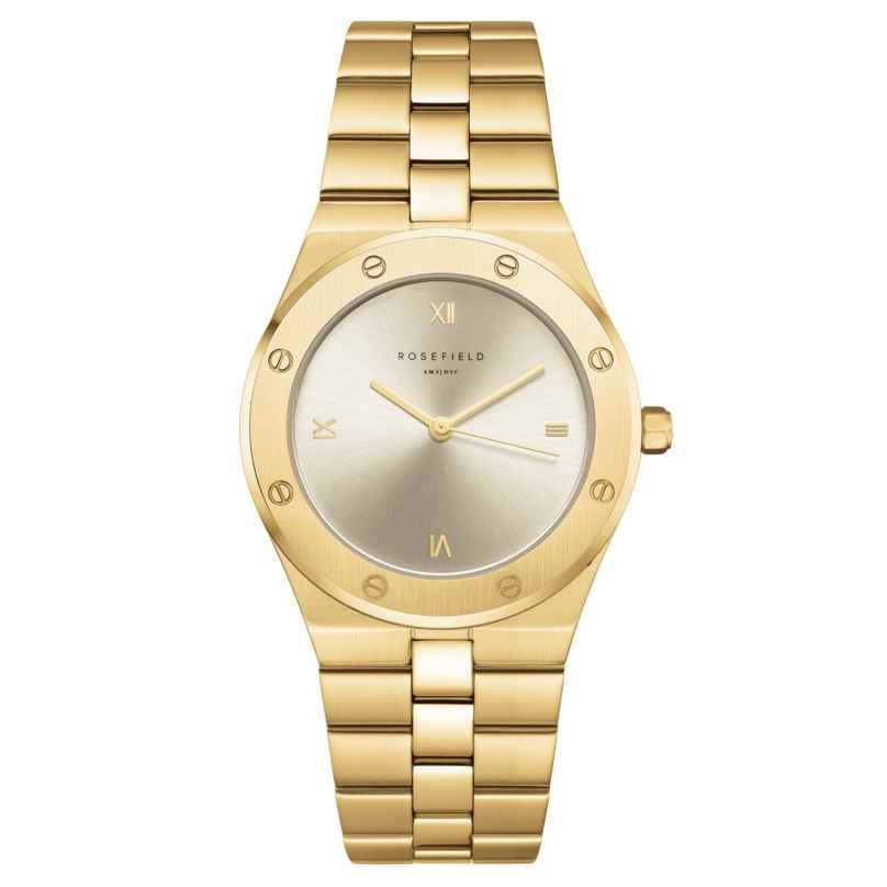 Rosefield SPCGSG-SP01 Armbanduhr für Damen Rose Goldfarben 8721292002887
