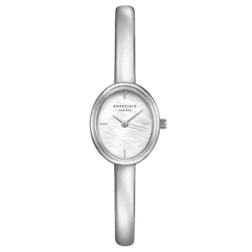 Rosefield STWSSS-ST07 Damen-Armbanduhr Studio Armreif Silberfarben 8721292004355