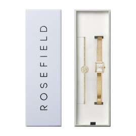 Rosefield MWGTG-X297 Women's Watch Mini Octagon Gift Set with Bracelet