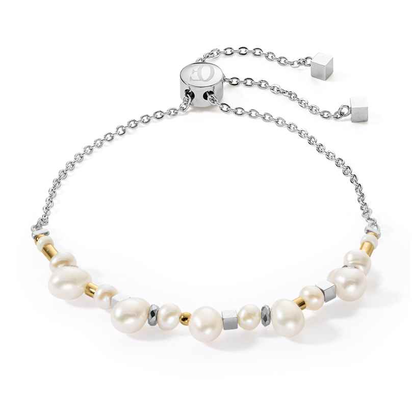 Coeur de Lion 1106/30-1426 Ladies´ Bracelet with Pearls Bicolour 4251588324736