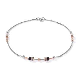 Coeur de Lion 5008/10-1631 Ladies Necklace Stainless Steel rose gold tone / silver