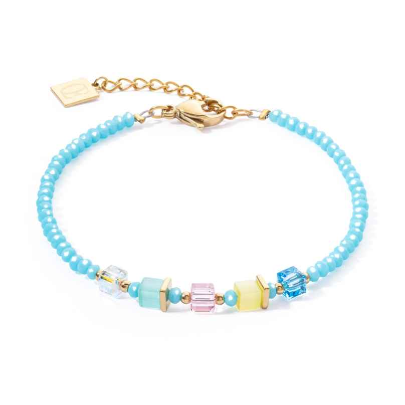 Coeur de Lion 4357/30-1506 Women's Bracelet Joyful Colours Turquoise Multicolour 4251588334810