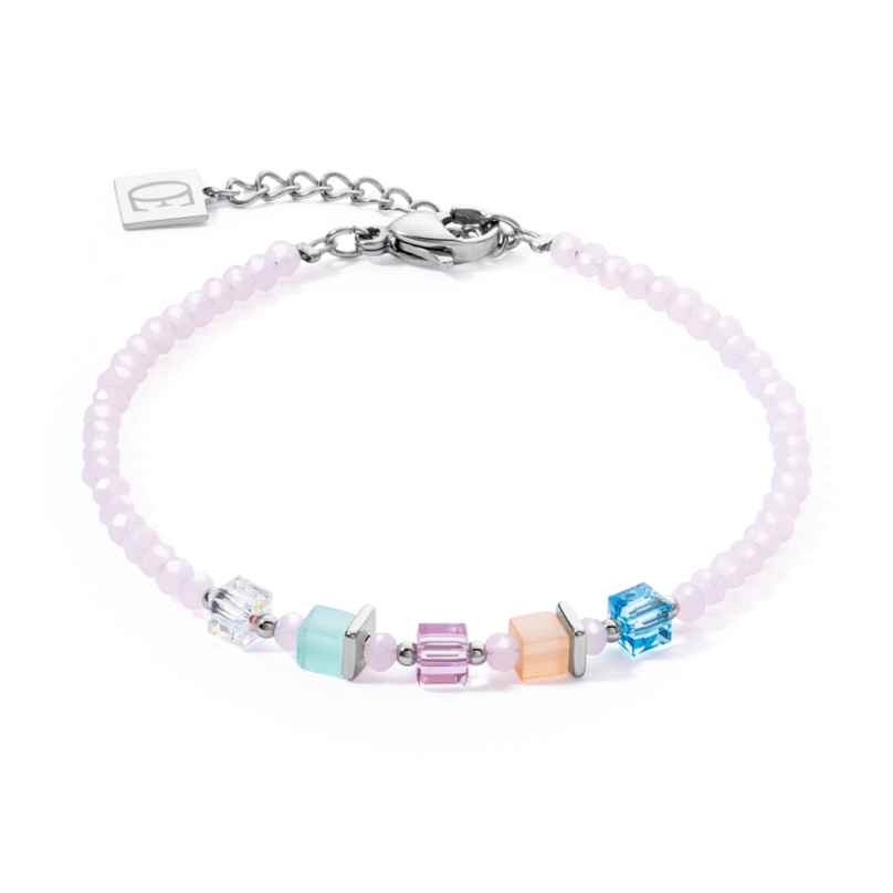 Coeur de Lion 4357/30-1519 Women's Bracelet Joyful Colours Pink-Multicolour 4251588334841