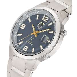 ETT Eco Tech Time EGT-11708-52M Herrenuhr Funk-Solar Everest Gents Titan/Bicolor