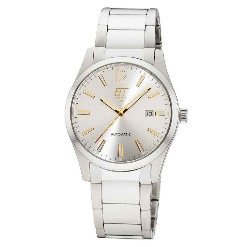 ETT Eco Tech Time EGS-40408-11M Herren-Armbanduhr Automatik Motion Drive Zweifarbig 4260736036889