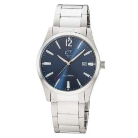 ETT Eco Tech Time EGS-40409-31M Herrenuhr Automatik Motion Drive Stahl/Blau