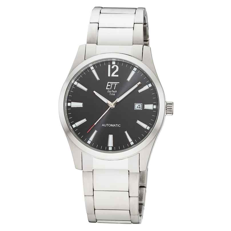 ETT Eco Tech Time EGS-40410-21M Herrenuhr Automatik Motion Drive Stahl/Schwarz 4260736036902