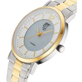 ETT Eco Tech Time EGS-12162-41M Herren-Armbanduhr Solar Zweifarbig