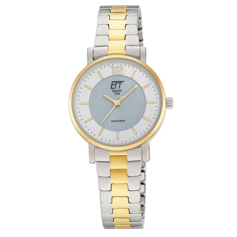 ETT Eco Tech Time ELS-12164-41M Damenuhr Solar Bicolor 4260736036971