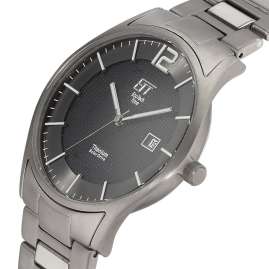 ETT Eco Tech Time EGT-12054-51M Solar Herrenuhr Titan