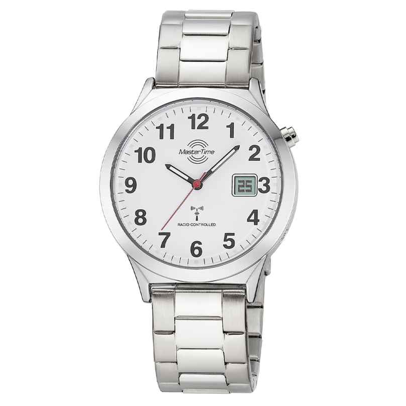Master Time MTGA-10907-12M Herrenuhr Funk Colorline Weiß 4260736034601
