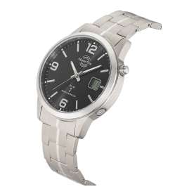 Master Time MTGT-10954-22M Herrenuhr Funk Expert Titan Schwarz