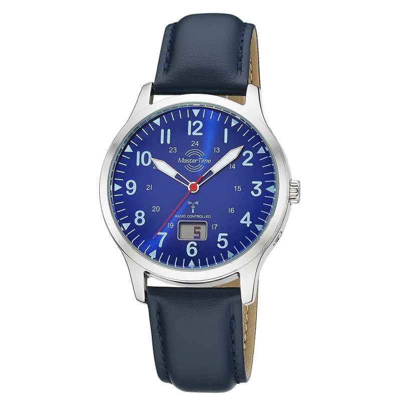Master Time MTGA-10958-32L Herrenfunkuhr Super Power Aviation Blau 4260736036230