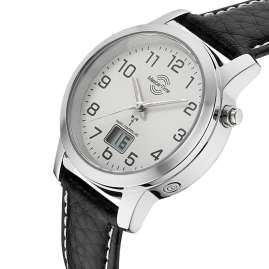 Master Time MTLA-10295-12L Damen-Funkuhr Basic Classic