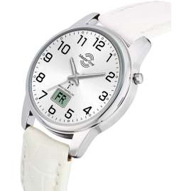 Master Time MTLA-10798-42L Women's Watch Radio-Controlled Basic White
