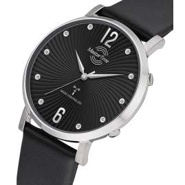 Master Time MTLA-10801-25L Ladies' Wristwatch Radio-Controlled Advanced Black