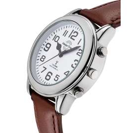 Master Time MTGA-10806-12L German Talking Radio-Controlled Men's Watch