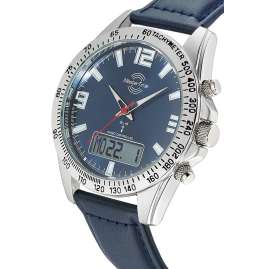 Master Time MTGA-10876-32L Radio-Controlled Men's Watch Sporty Big Date Blue