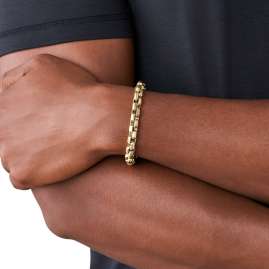 Armani Exchange AXG0046710 Men's Bracelet Gold Tone