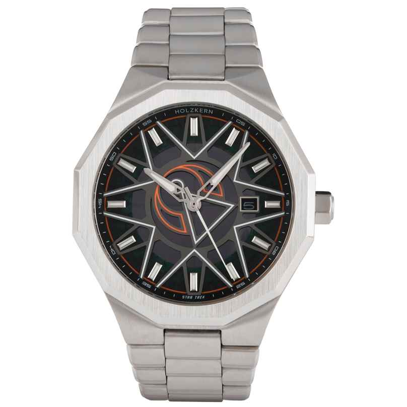 Holzkern Herrenuhr Solar Star Trek™ Vulcan Achat/Grün 9010631023690