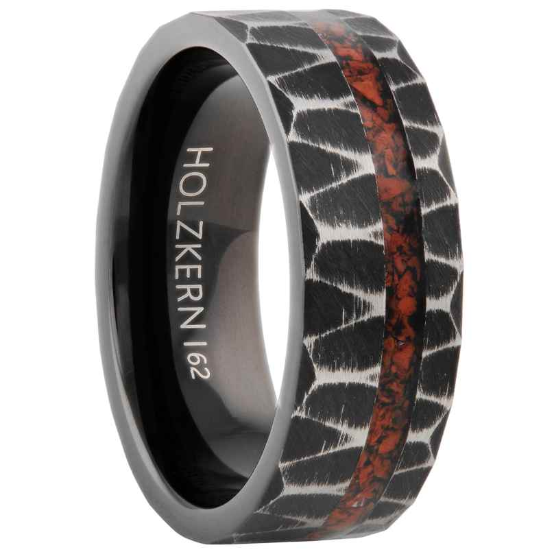 Holzkern Herrenring Sumo Obsidian/Titan