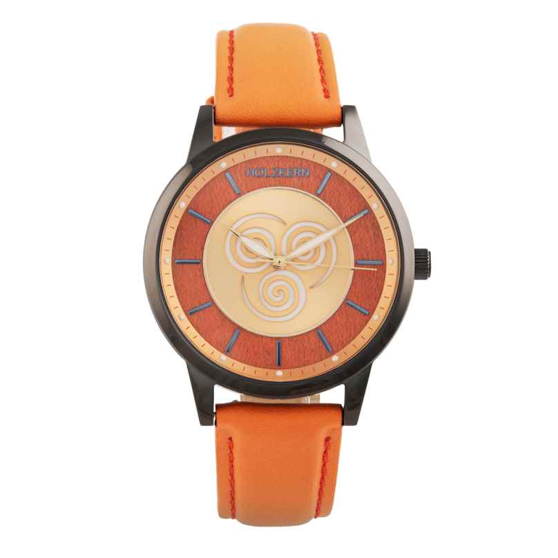 Holzkern Armbanduhr Avatar™ Air Nomads Ahorn/Orange 9010631023898