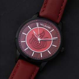 Holzkern Unisex Wristwatch Avatar™ Fire Nation Padouk/Red