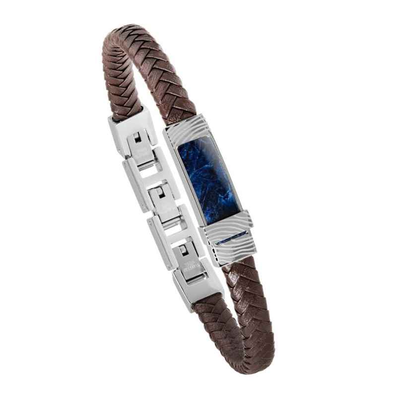 Holzkern Herren-Armband Wildrider Sodalith/Braun 9010631026547