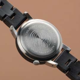 Holzkern Damen-Armbanduhr Quarz Big Sur Ahorn/Perlmutt