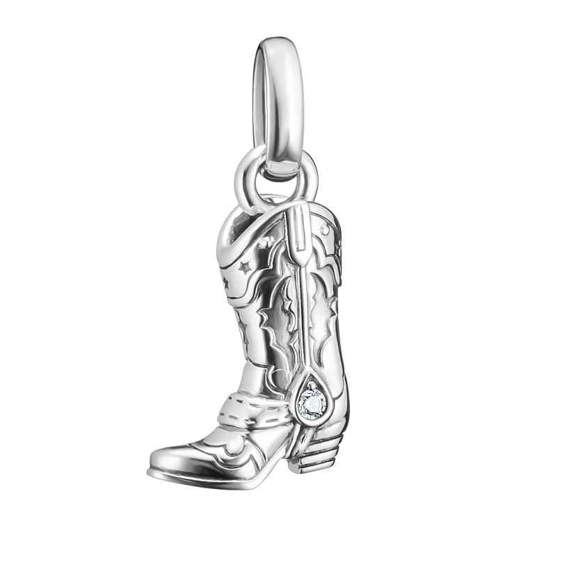Thomas Sabo CC1325-643-14 Charm-Anhänger Cowboystiefel Connect Silber 4051245633290