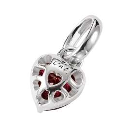 Thomas Sabo CC1335-051-10 Charm-Anhänger Herz Rot Connect Silber
