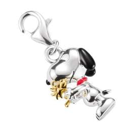 Thomas Sabo 2228-427-7 Charm-Anhänger Snoopy mit Woodstock Freunde Peanuts Connect