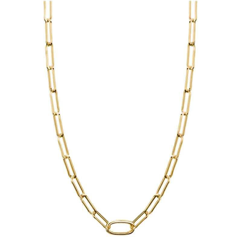 Thomas Sabo C1207-413-39 Charm-Halskette Goldfarben mit Connect Link