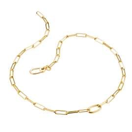 Thomas Sabo C1207-413-39 Charm-Halskette Goldfarben mit Connect Link