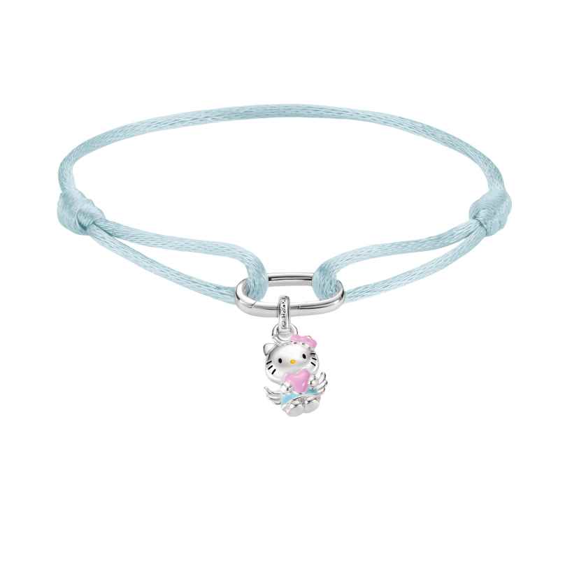 Thomas Sabo A2244-M07-1-L24V Armband Hello Kitty Engel Hellblau 4051245641295